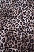 Leopard Quilted Full Zip Stand Collar Puffer Vest